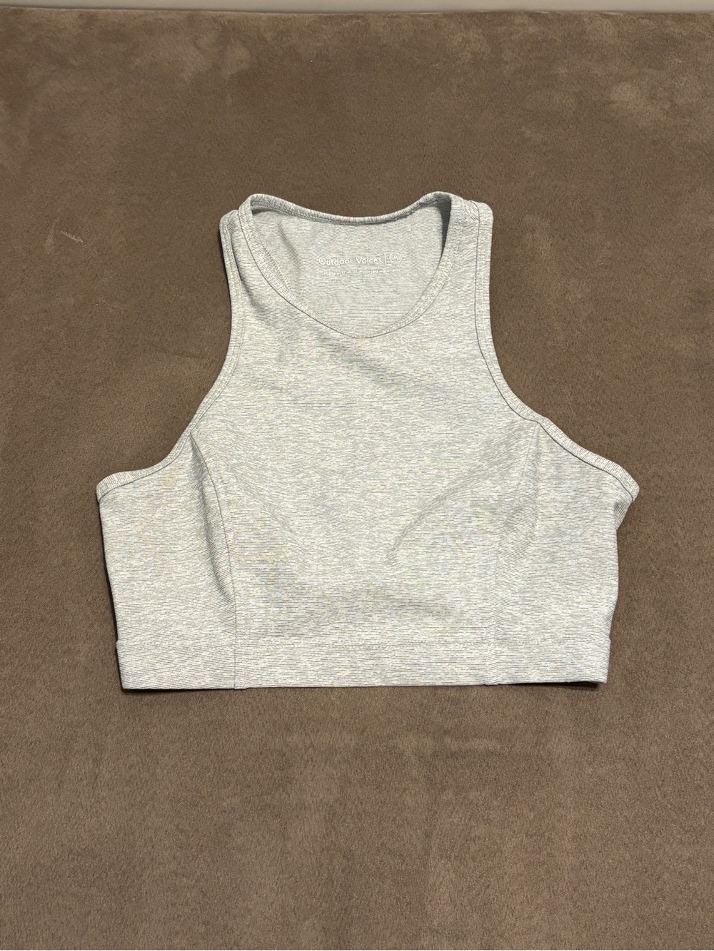 Outdoor Voices Light Gray top